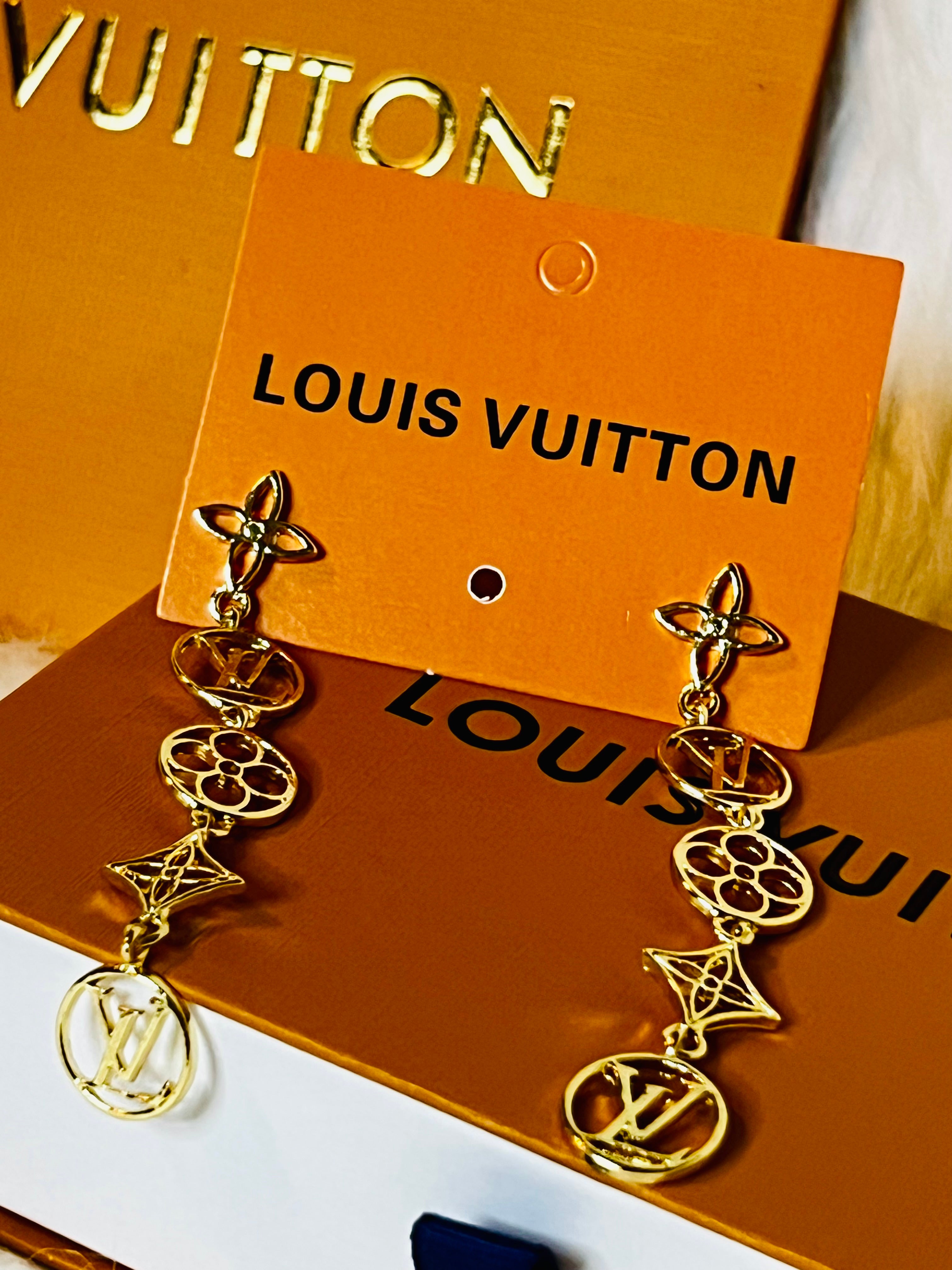 Featuring our LV Luxury Designer Earring Collection