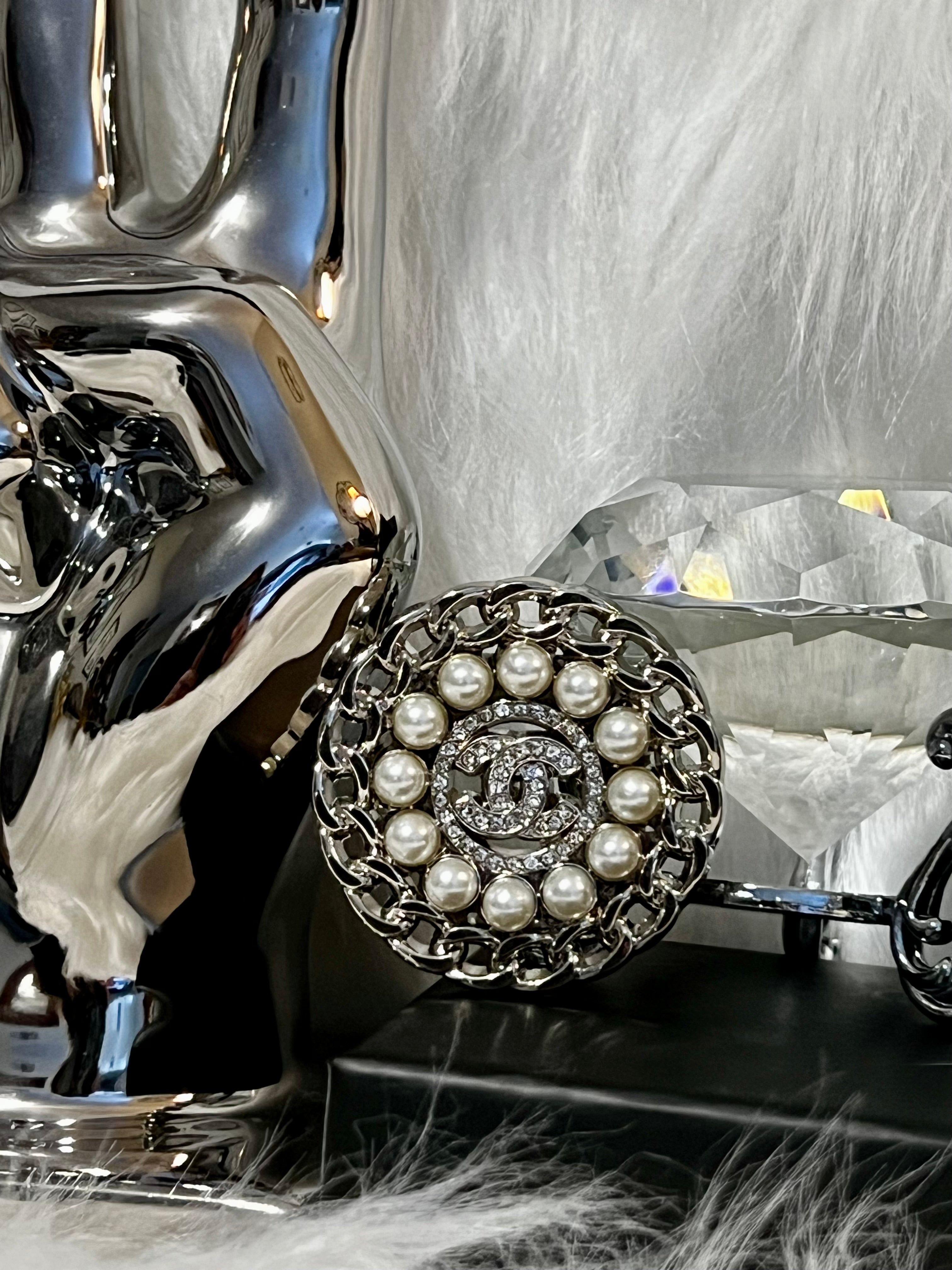 Featuring our CHANEL Luxury Designer Silver Brooch Collection