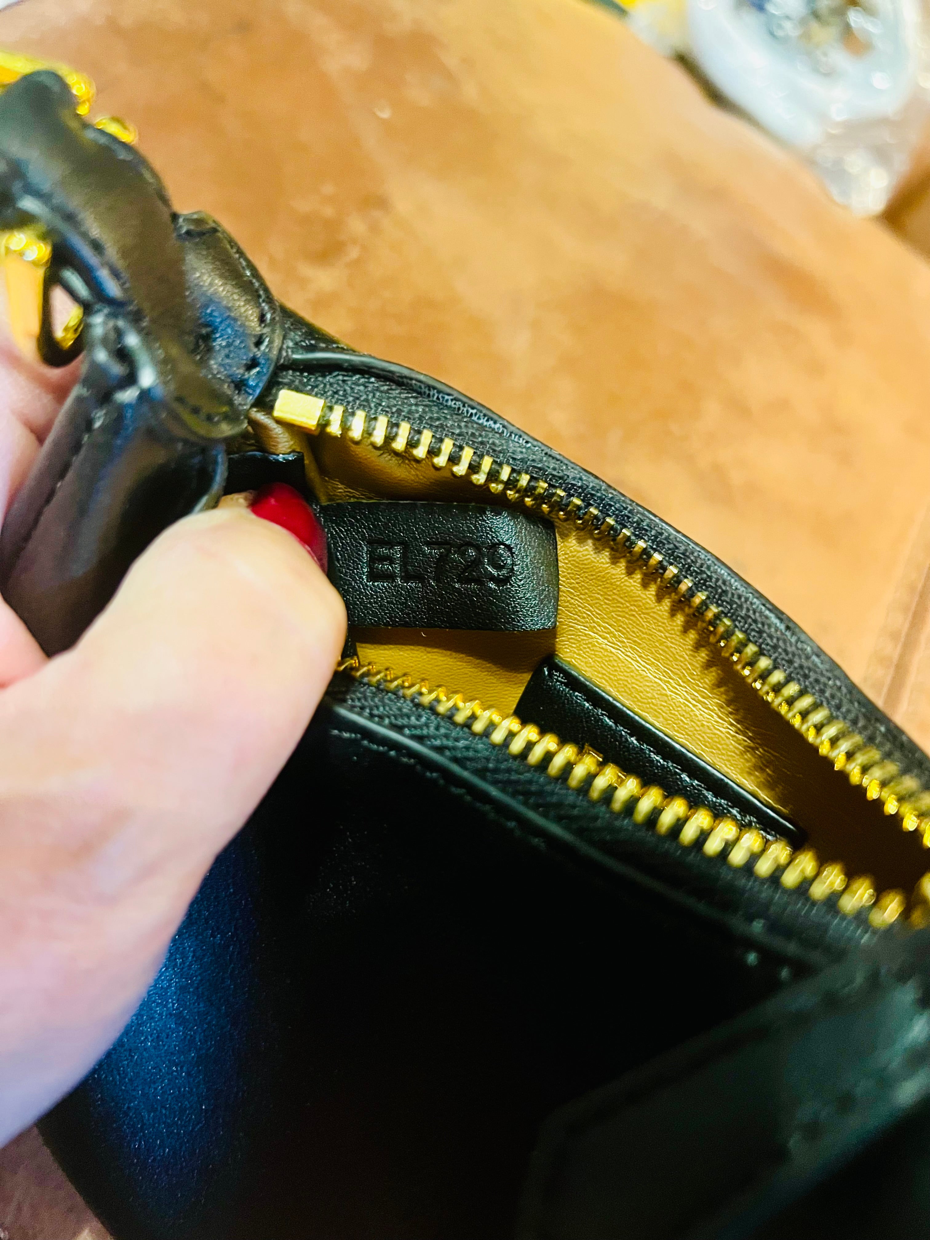 FENDI Mini Black Leather Bag