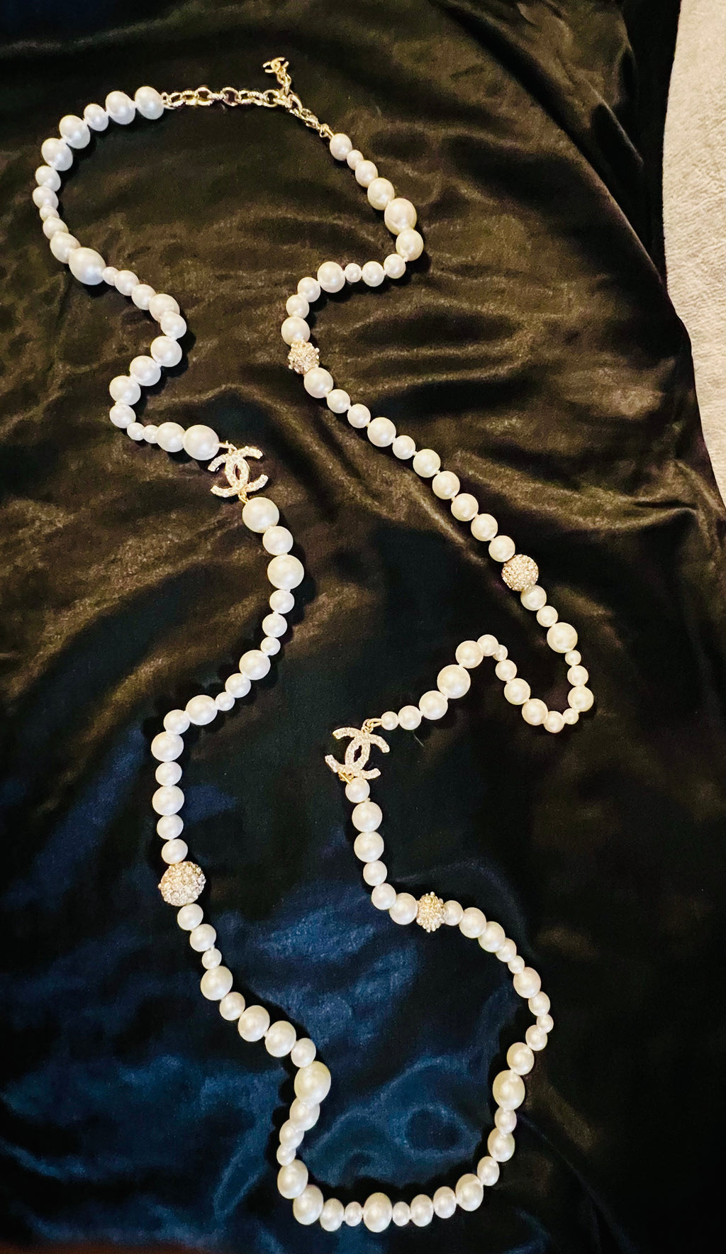 Chanel Double Layer Pearl Necklace