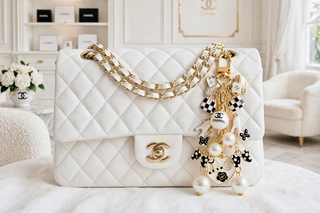🤍Chanel No.5 Cascade Keychain🤍