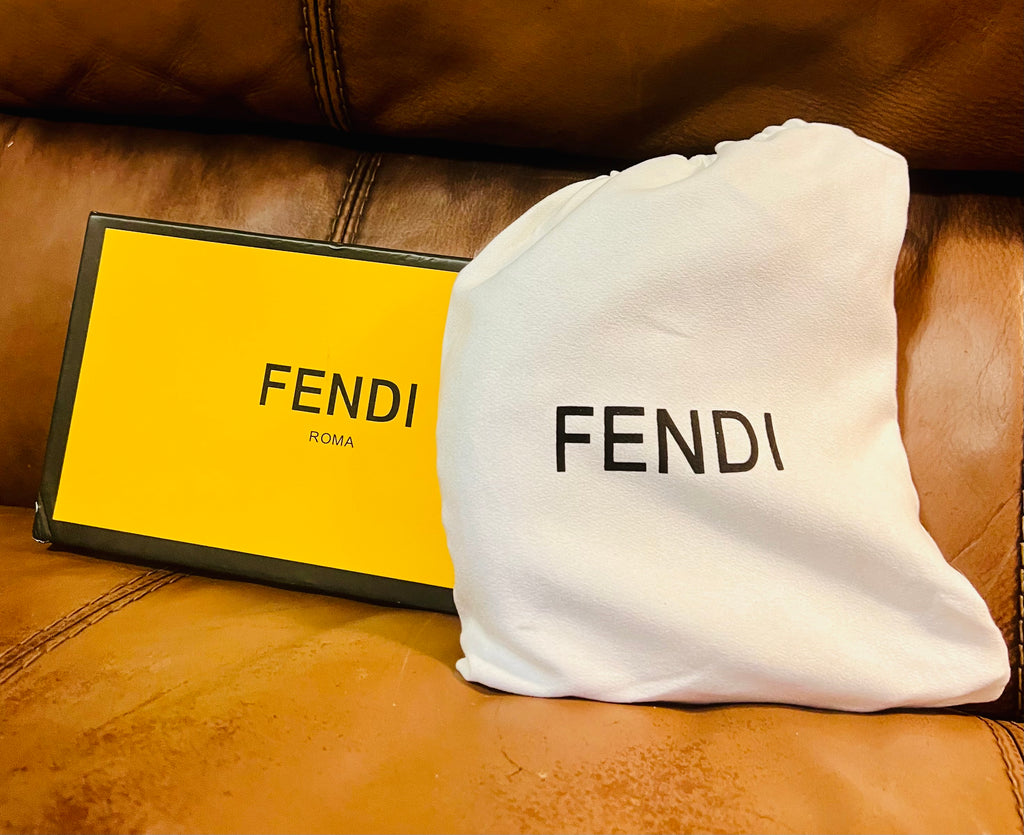 FENDI Mini Black Leather Bag