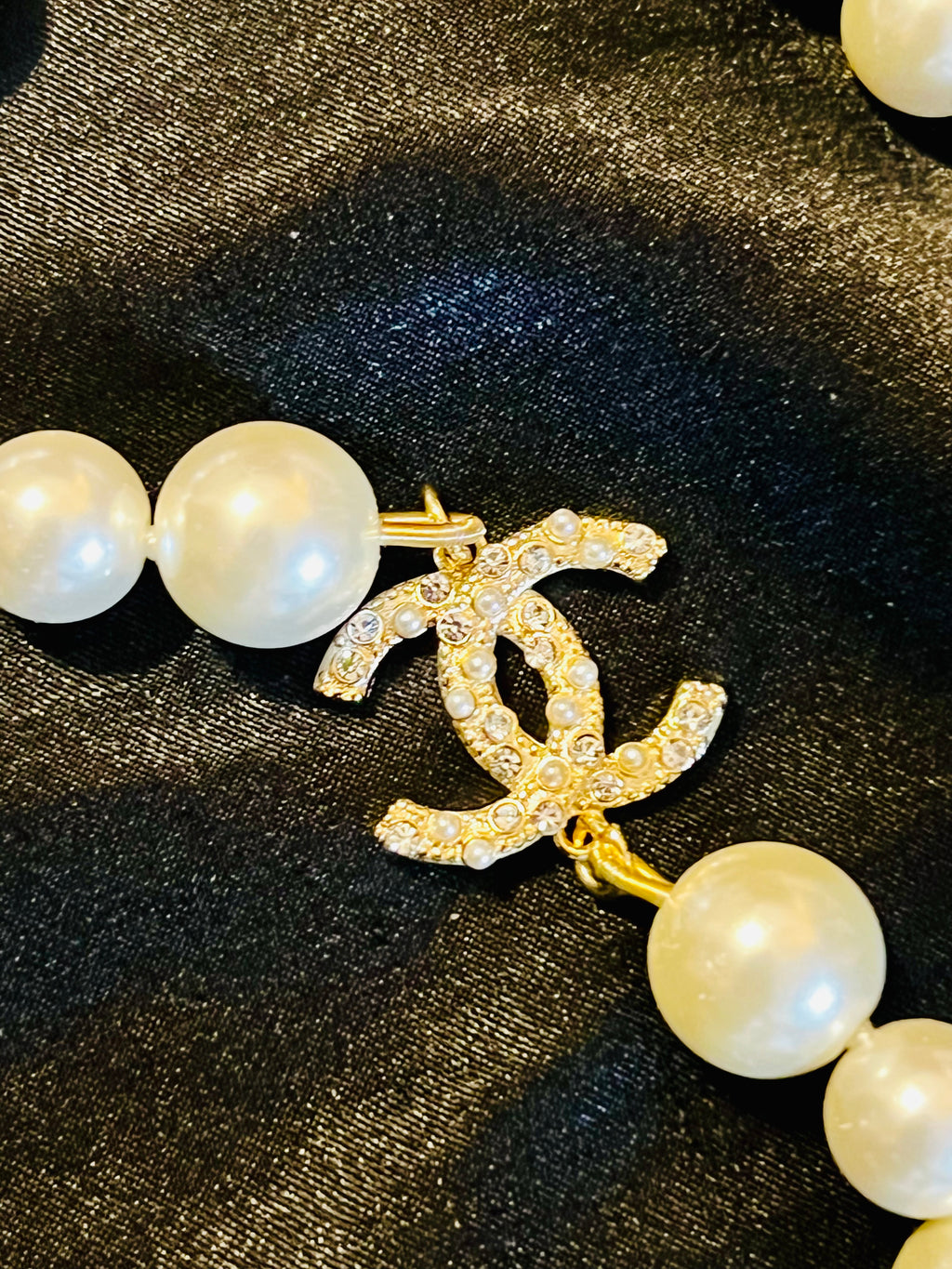 Chanel Double Layer Pearl Necklace